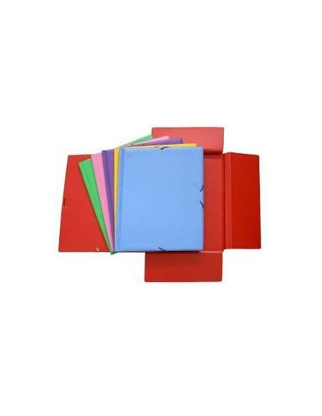 CARPETA FOLIO PVC SOLAPAS AMARILLO