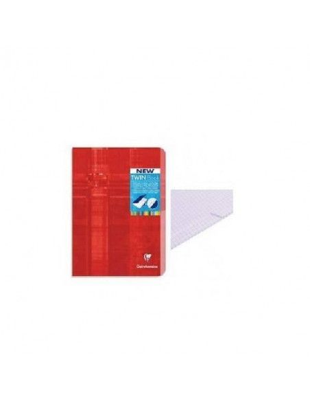 CUADERNO TWIN BOOK GRAPADO INDEX 170 X 220 MM