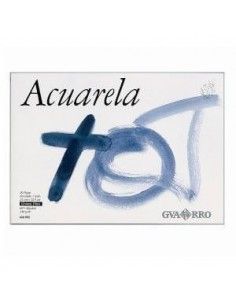 BLOC DIBUJO PARA ACUARELA GVARRO 23X32.5 CM