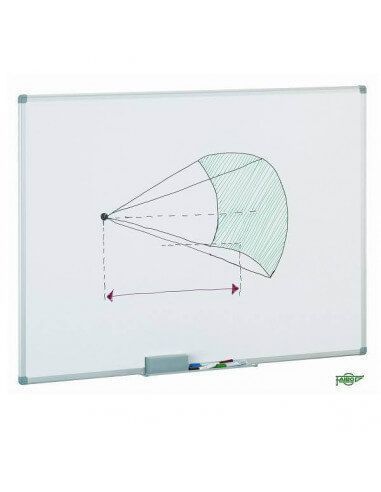 Pizarra de melamina blanca 60x90 cm Faibo