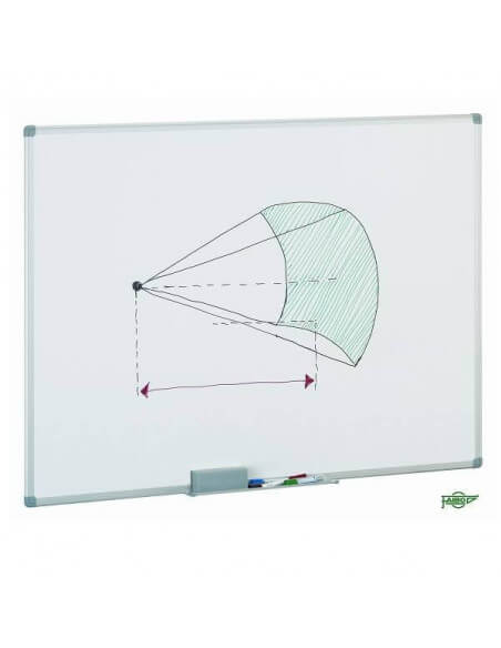 Pizarra de melamina blanca 60x90 cm Faibo