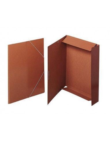 CARPETA DIBUJO 370 X 490 MM. CON SOLAPA - COLOR CUERO CON SOLAPA