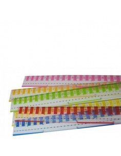 reglas infantiles flexibles Henbea de 1 metro