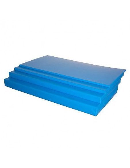 COLCHONETAS DE POLIESTER COLOR AZUL 200X100X5 CM Y 5.5 KG SUMO DIDACTIC