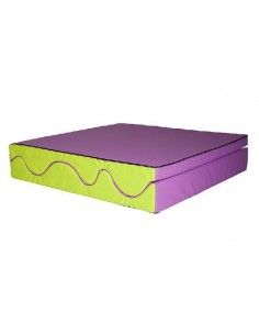 COLCHONETAS QUITAMIEDOS EN FORMA DE OLAS PLEGABLES 200X100X15 CM APTO PARA NIÑOS DE 6 A 18 MESES 2