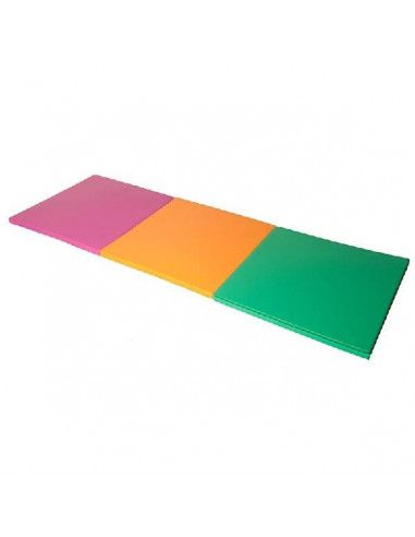 TATAMI PLEGABLE DE 3 CUERPOS COLOR AZUL 300X100X5 CM SUMO DIDACTIC