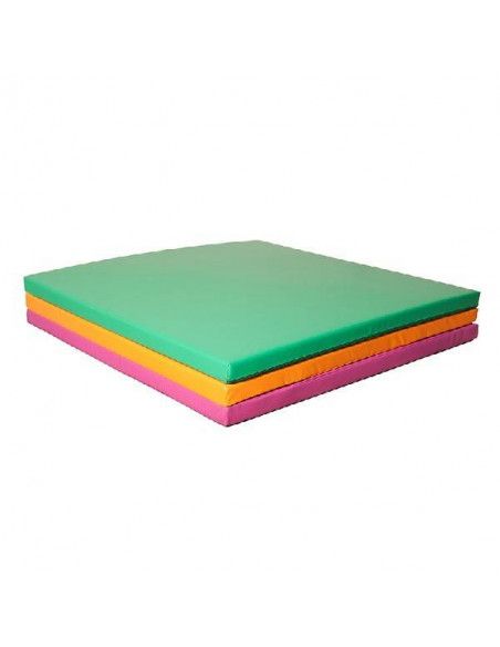 TATAMI PLEGABLE DE 3 CUERPOS COLOR AZUL 300X100X5 CM SUMO DIDACTIC