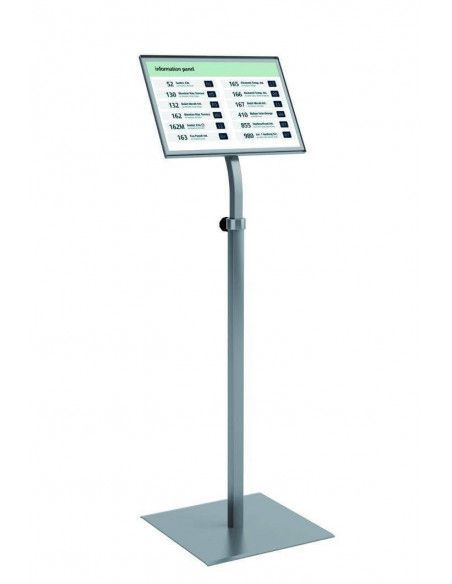 DISPLAY INFORMATIVO BLANCO REGULABLE 94X58X4.5 CM METALICO DE ROCADA TAMAÑO A3