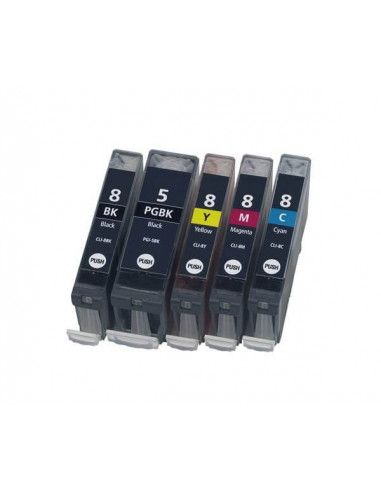 CANON PGI5BK NEGRO CON CHIP PGI5BK COMPATIBLE CARTUCHO