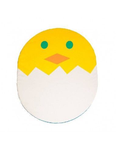 TATAMI INFANTIL CON FORMA DE  POLLITO 160X120X2 CM