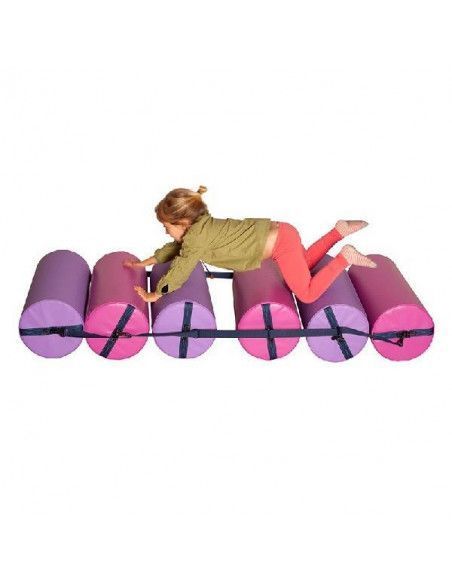 RODILLOS DESLIZANTES SET DE 6 PIEZAS  Ø 22X60 CM 7.5 KG PARA NIÑOS DE 18 MESES A 3 AÑOS