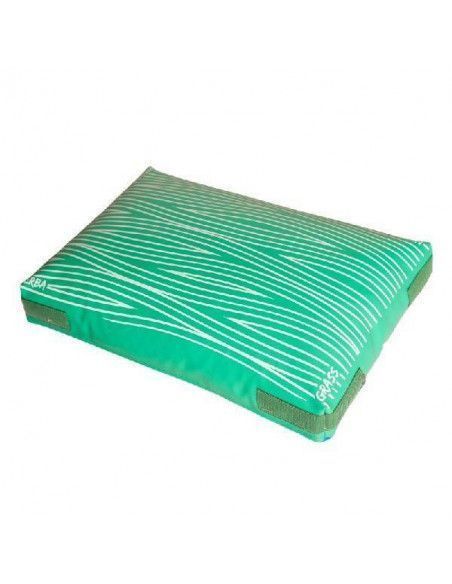 COJÍN SENSORIAL EFECTO HIERBA 75X50X10 CM 2.6 KG