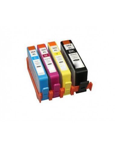HP N364 XL NEGRO FOTO CB317EE PATENTE FREE COMPATIBLE CARTUCHO 14.6ml