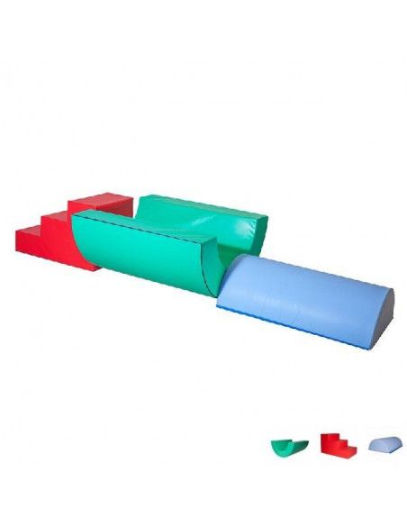 SET DE 3 PIEZAS DE MATERIALES DE PSICOMOTRICIDAD DE SUMO DIDACTIC 412X145X72 CM