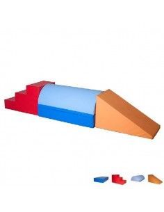 SET DE 4 PIEZAS PARA PSICOMOTRICIDAD EN GIMNASIOS DE SUMO DIDACTIC 390X80X72 CM