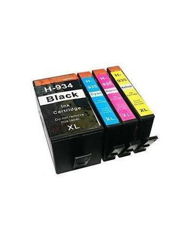 HP N934 XL V.6 NEGRO PATENTE FREE COMPATIBLE CARTUCHO 1000 PAG