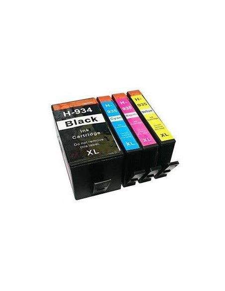 HP N934 XL V.6 NEGRO PATENTE FREE COMPATIBLE CARTUCHO 1000 PAG