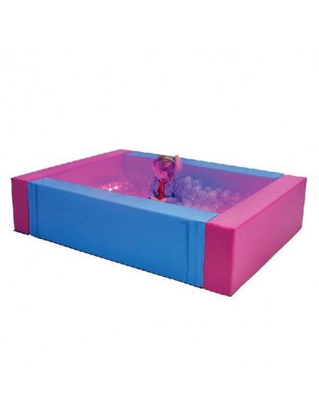 PISCINA DE BOLAS CON LUZ INTERACTIVA POR MOVIMIENTO Y SONIDO 200X150X45X20 CM SUMO DIDACTIC