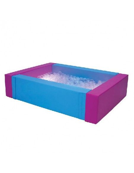 PISCINA DE BOLAS CON LUZ INTERACTIVA POR MOVIMIENTO Y SONIDO 200X150X45X20 CM SUMO DIDACTIC