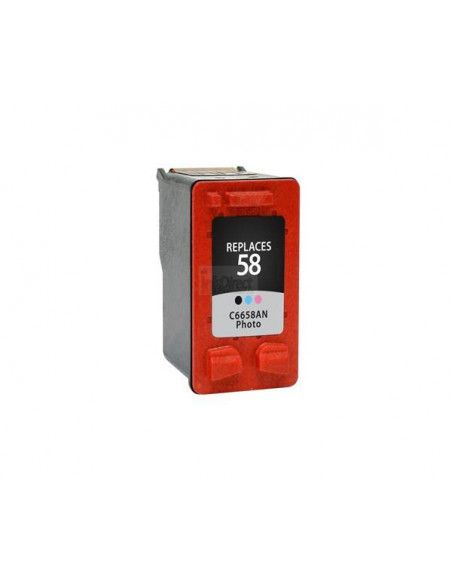HP N58 COLOR C6658A REMANUFACTURADO CARTUCHO 18ml