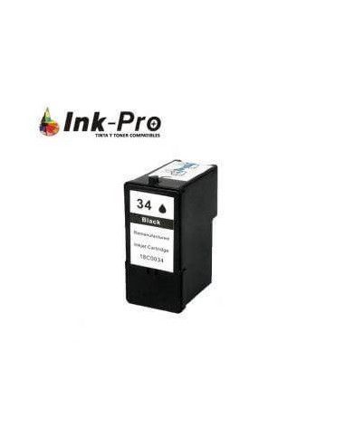 LEXMARK N34 NEGRO REMANUFACTURADO CARTUCHO 21ml