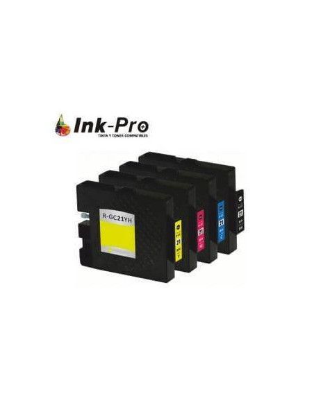 RICOH GC21 NEGRO GEL COMPATIBLE CARTUCHO 78ml