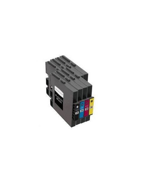RICOH GC31 NEGRO GEL COMPATIBLE CARTUCHO 78ml