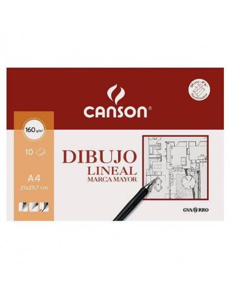 BLOC DIBUJO LINEAL A4 MARCA MAYOR MINIPA