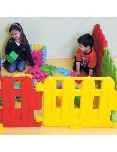 VALLA DE PLÁSTICO PARA NIÑOS CON 6 UNIDADES DE 60X80 CM/UNI 13.6 KG SUMO DIDACTIC 2