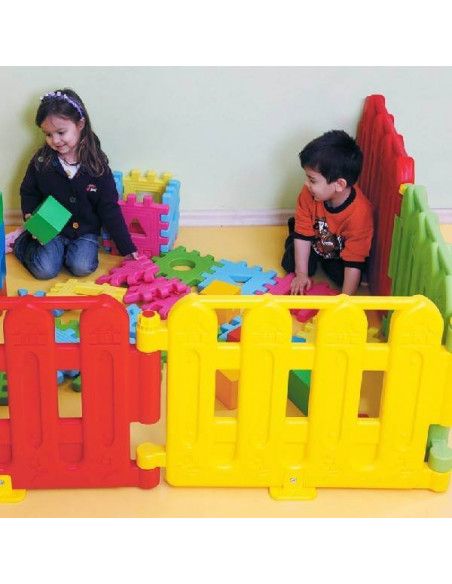 VALLA DE PLÁSTICO PARA NIÑOS CON 6 UNIDADES DE 60X80 CM/UNI 13.6 KG SUMO DIDACTIC