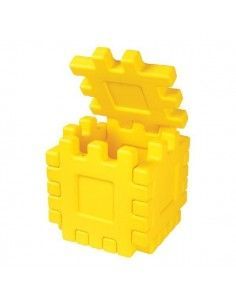 CAJAS DE PLÁSTICO DE 12 PIEZAS/2 CAJAS DE 37X37 CM LA PIEZA 4.8 KG SUMO DIDACTIC