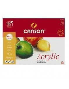 BLOC DIBUJO ACRILICO CANSON ENCOLADO 4 L