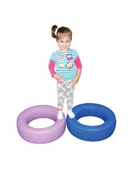 NEUMÁTICO DIDACTICO PARA COLEGIOS 5 PIEZAS DE Ø 60X60X20 CM 8.1 KG SUMO DIDACTIC