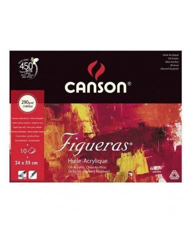 BLOC DIBUJO FIGUERAS ENCOLADO UN LADO 24