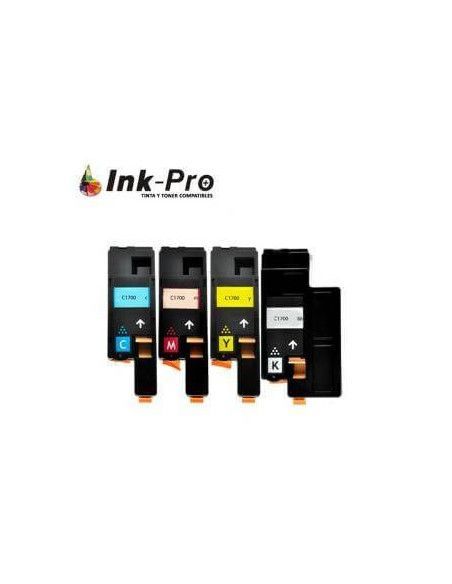 EPSON ACULASER C1700 CX17 AMARILLO COMPATIBLE TONER 1.400 PAG CALIDAD PREMIUM