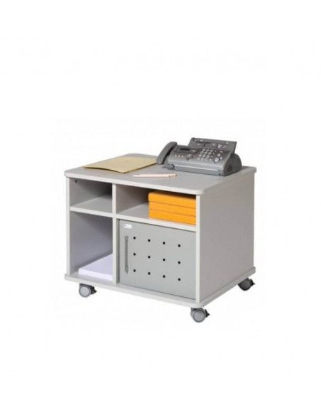 MESA FOTOCOPIADORA ALTA DE ROCADA RD-4020 COLOR GRIS 75X60 CM