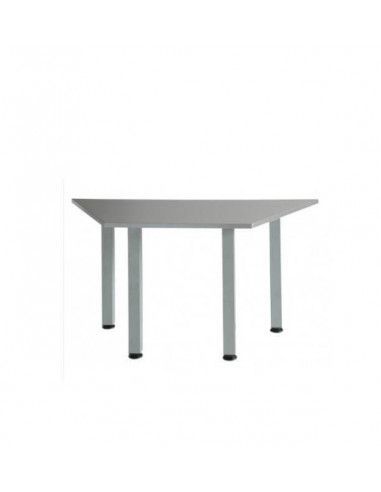 MESA MODULAR TRAPEZOIDAL DE ROCADA RD-7520N 100X60 CM COLOR GRIS