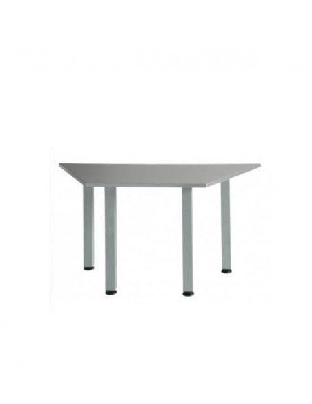 MESA MODULAR TRAPEZOIDAL DE ROCADA RD-7520N 100X60 CM COLOR GRIS