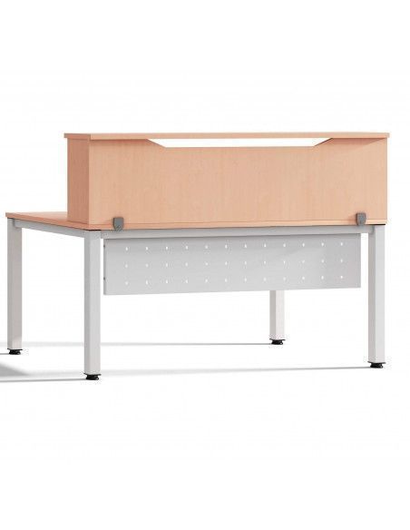 MODULO RECEPCION DE ROCADA TAMAÑO120CM COLOR ROBLE / ROBLE