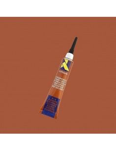PINTURA DE CRISTAL TRANSPARENTE 20 ML CONTORNO RELIEVE COBRE LA PAJARITA
