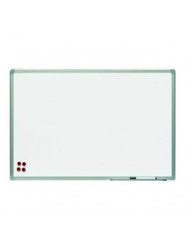 Pizarra metálica lacada blanca 200x120 cm