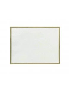 Pizarra blanca melamina 40x30 marco pino