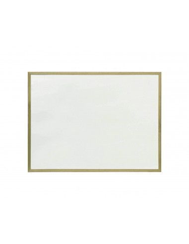Pizarra blanca melamina 40x30 marco pino