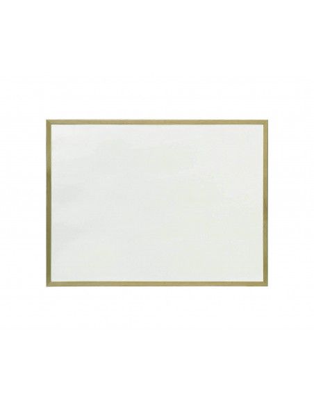 Pizarra blanca melamina 40x30 marco pino