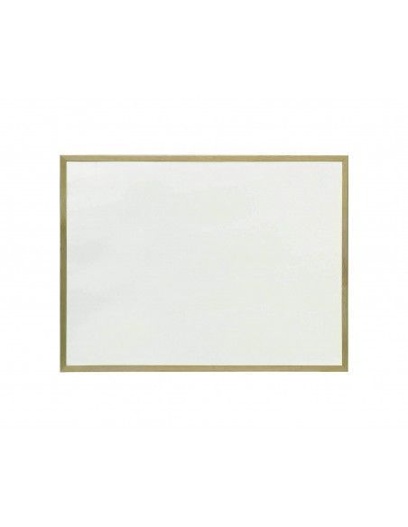 Pizarra blanca melamina 60x40 marco pino