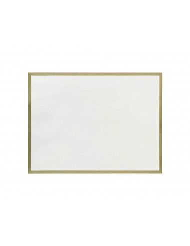 Pizarra blanca melamina 90x60 marco pino