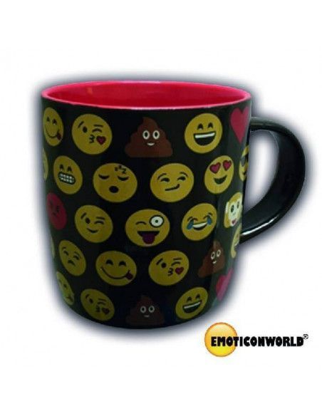 TAZA DE PORCELANA NEGRA