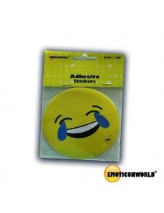 ADHESIVOS EMOTICONWORLD LLORAR DE RISA