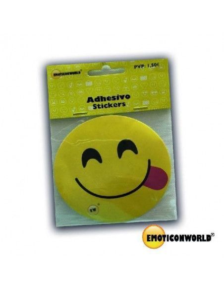 ADHESIVOS EMOTICONWORLD LENGUA