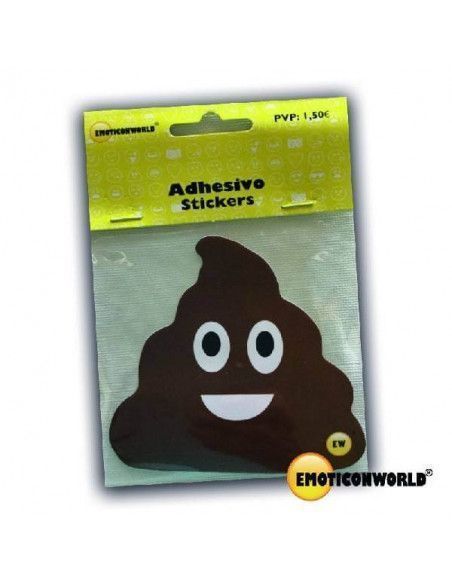 ADHESIVOS EMOTICONWORLD CACA